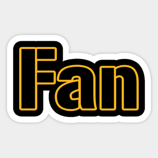 Pittsburgh LYFE Football SUPER FAN!!! Sticker